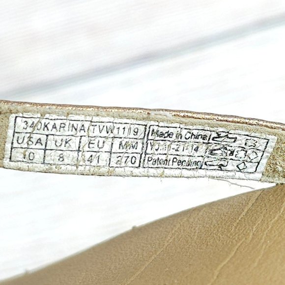 Vionic Womens Bronze 340 Karina Orthaheel Slip On Thong Sandal Size US 10 - Picture 8 of 8